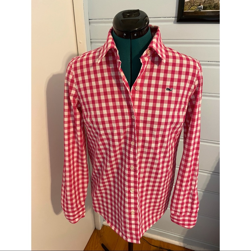 Vineyard Vines Checkered Button Down